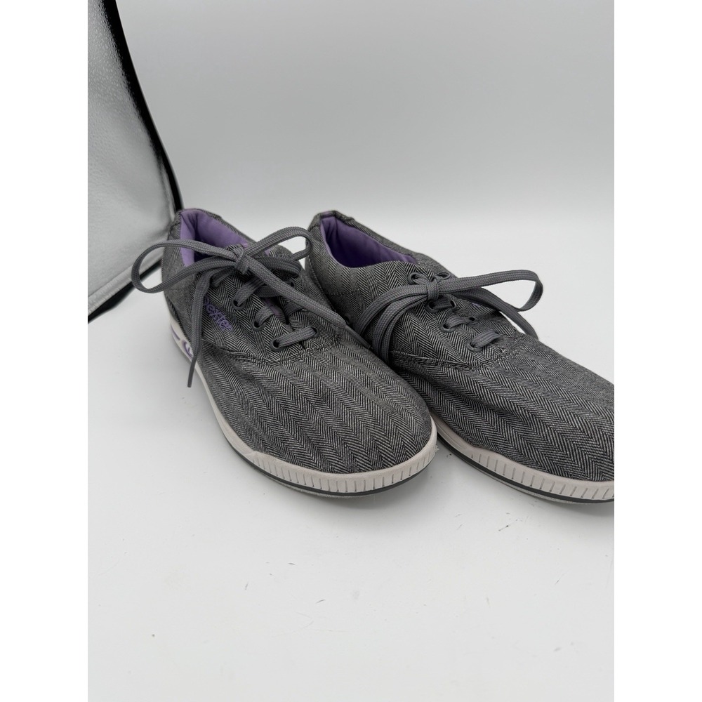 Dexter Kerrie Women's Bowling Shoes 7.5M Gray Herringbone Slide-Rite 1786